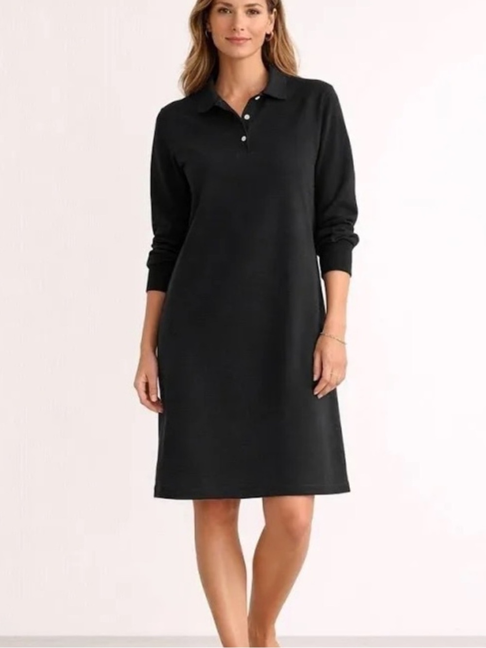 Tuckernuck Frances Polo Dress Black